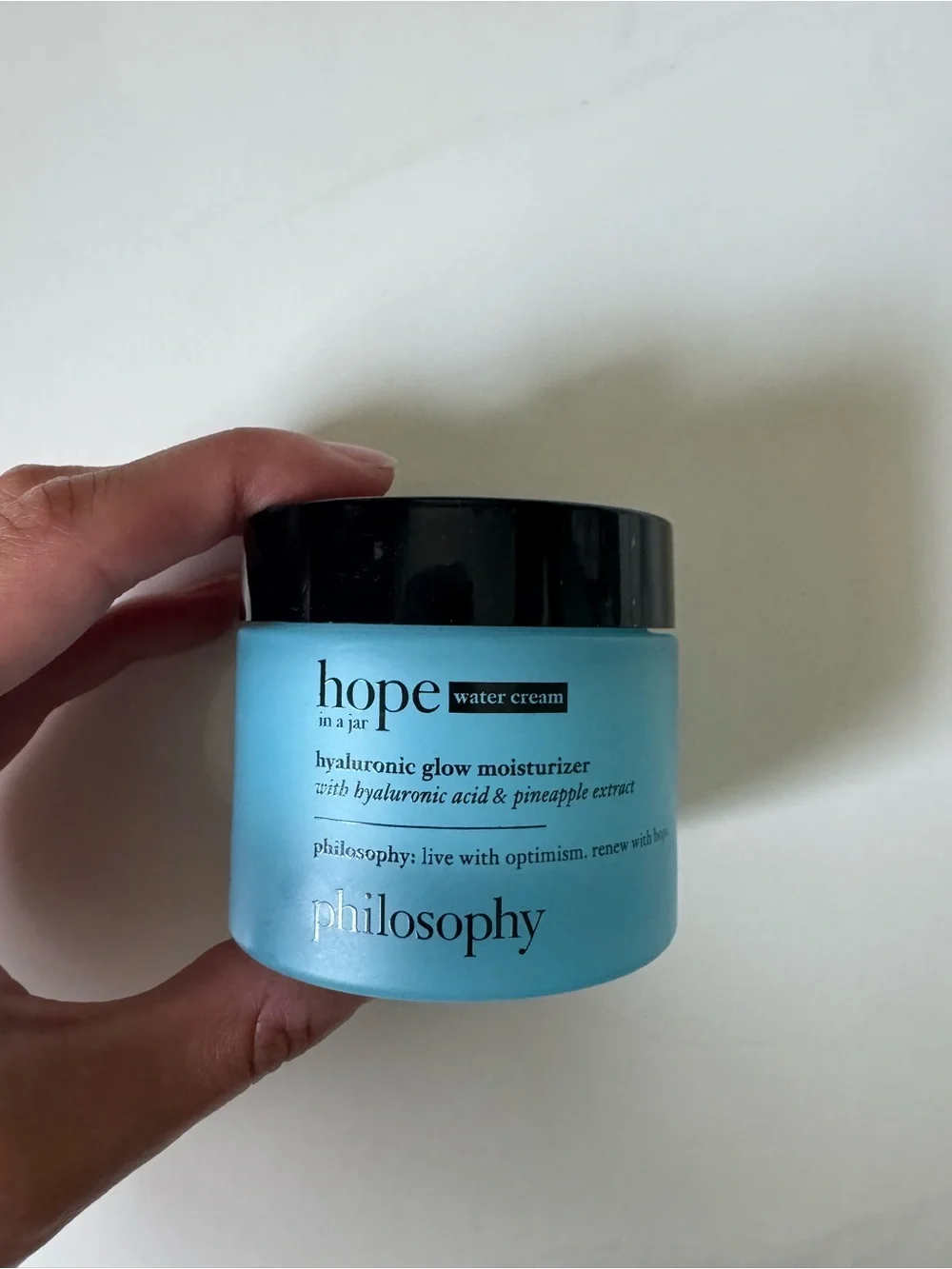 Philosophy HOPE IN JAR hyaluronic glow moisturizer